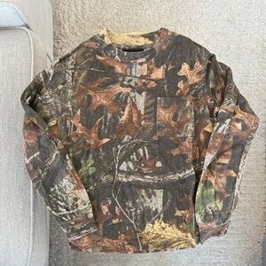 Fieldline Youth Camo Long Sleeve Tee